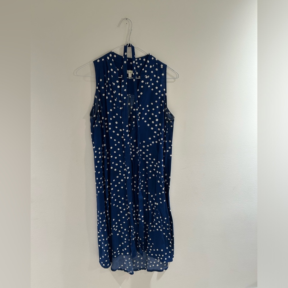 Anthropologie polka dot dress
